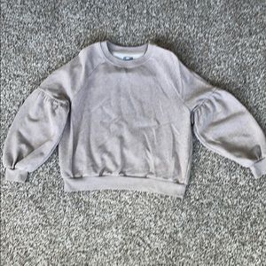Aerie balloon sleeve sweatshirt